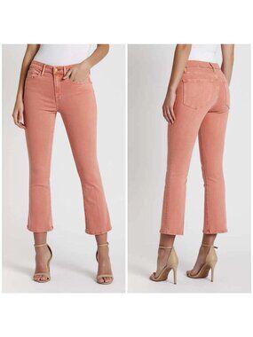 Frame le crop mini boot Jeans Pink peony Women’s 25x24